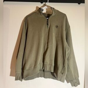 Izod Green Quarter Zip